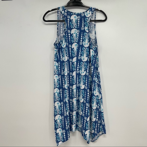 Lilly Pulitzer Melle Dress in Indigo "Get in Line Size Small - Picture 2 of 9